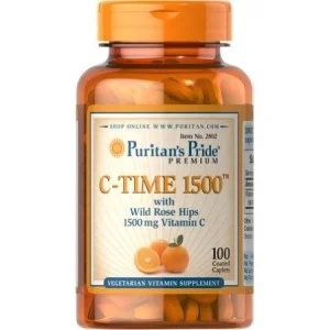 Puritan\s Pride Vitamin C-1500mg. with rose hips 100tabs.