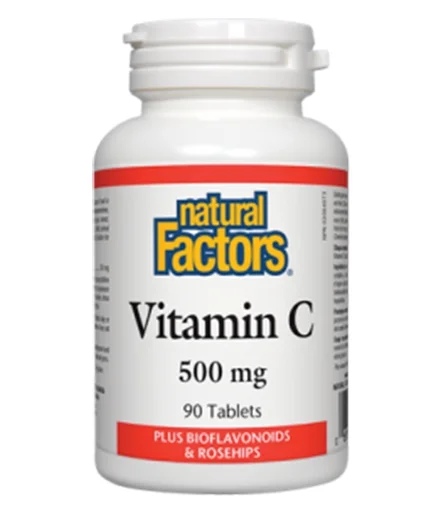 Natural Factors Vitamin C 500 mg / 90 tablets