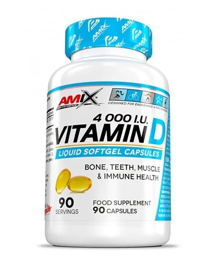 Amix Nutrition Vitamin D 4000 IU / 90 gel capsules