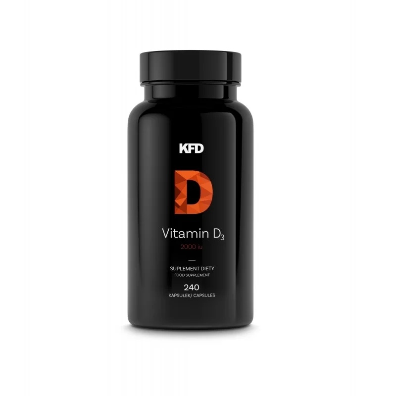 KFD Nutrition Vitamin D3 2000 IU / 240 capsules