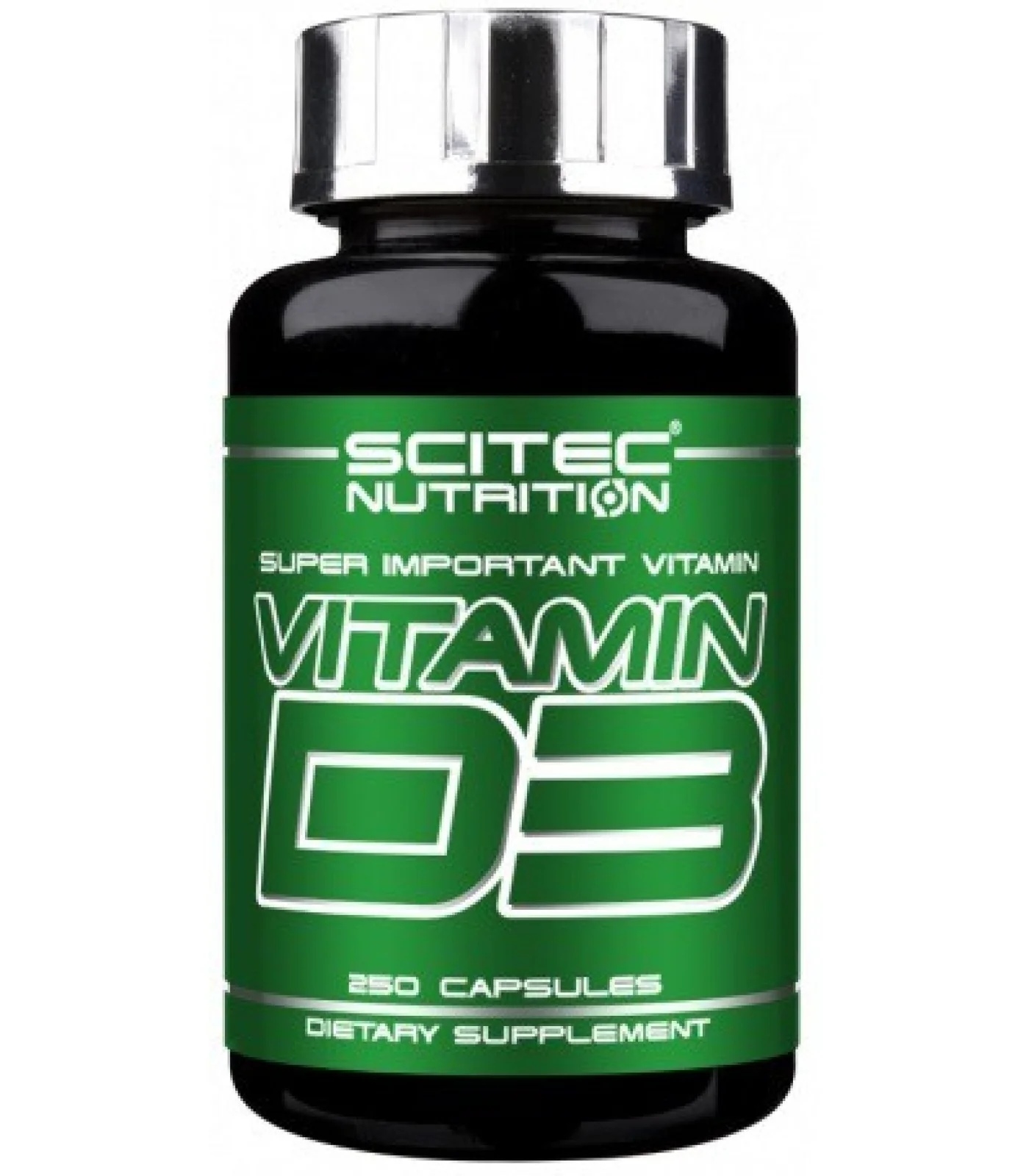 Scitec Nutrition Vitamin D3 500 IU / 250 Caps.