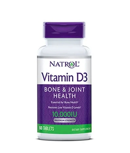 Natrol Vitamin D3 10000 60 Tabs