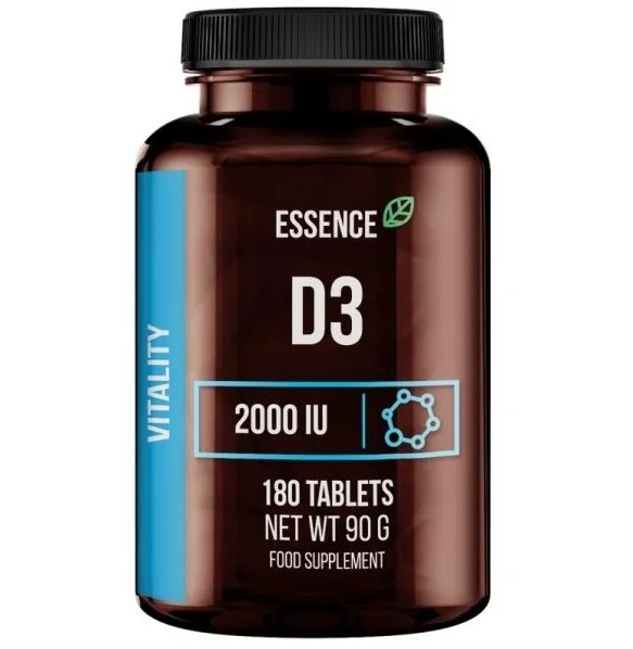Essence Nutrition Vitamin D3 2000 IU 50 mcg) / 120 tabs