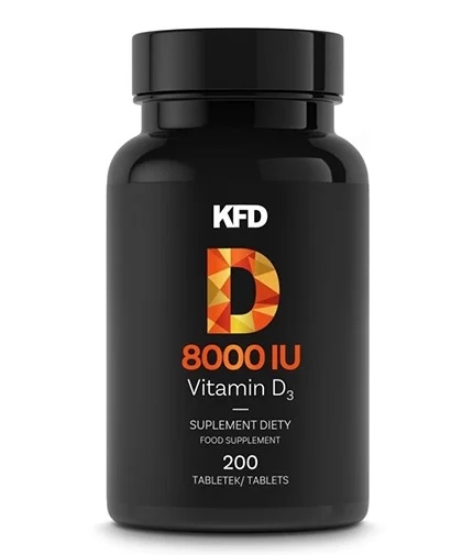 KFD Nutrition Vitamin D3 8000 / 200 Tabs