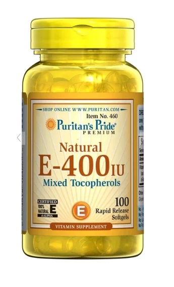 Puritan\s Pride Vitamin E 400 IU - 100 gel capsules