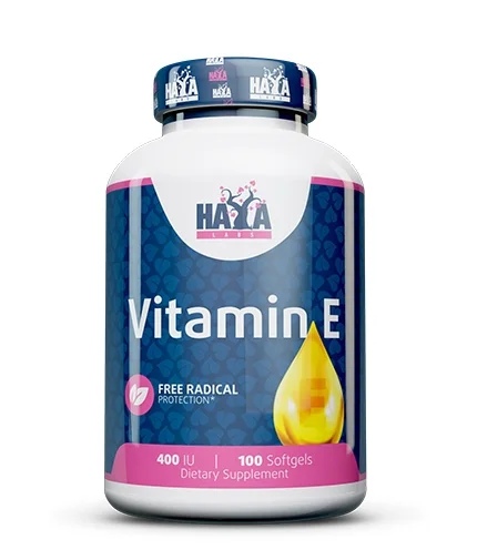Haya Labs Vitamin E 400 IU / 100 gel capsules