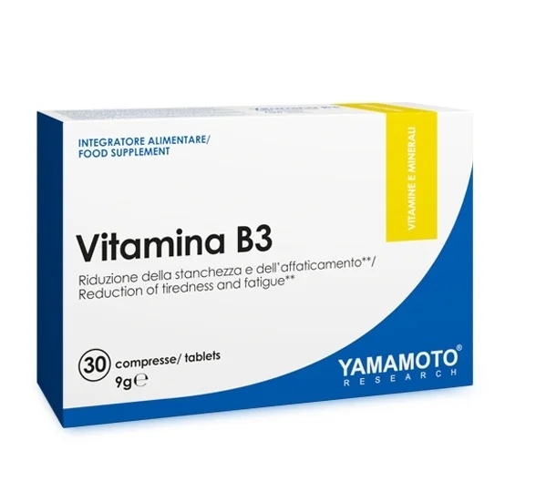 Yamamoto Natural Series Vitamina B3 NIACIN 30 capsules