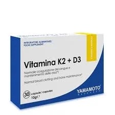 Yamamoto Nutrition Vitamina K2 + D3 30 capsules