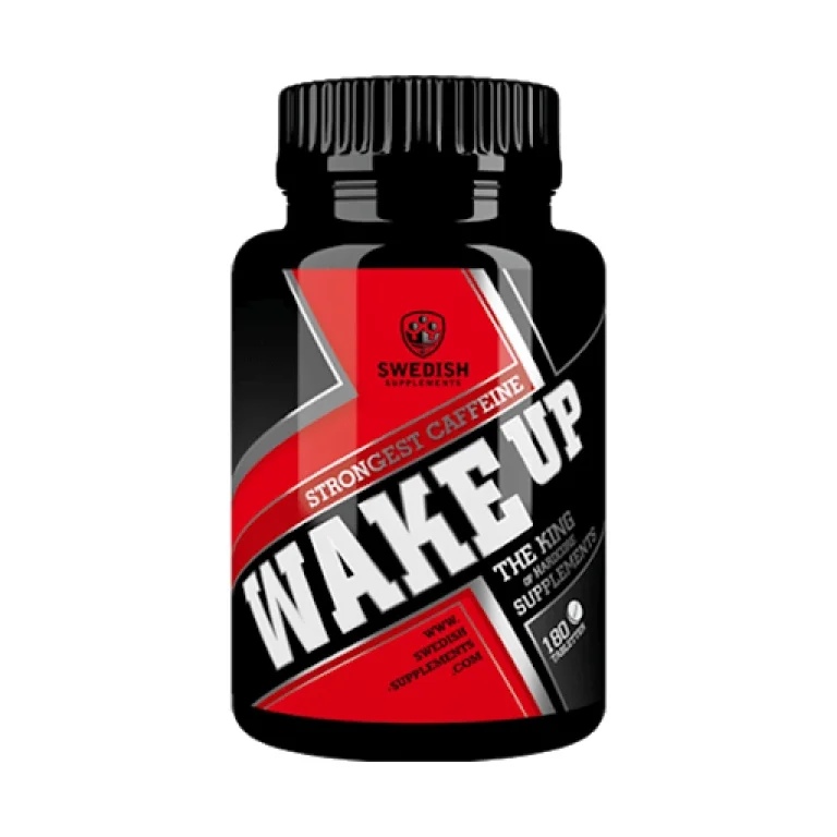 SWEDISH Supplements Wake Up / Caffeine 250 mg / 180 tablets