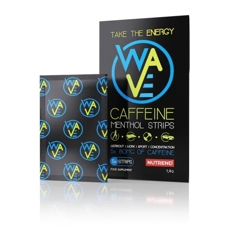 Nutrend WAVE Menthol Coffee Strips 5x80 mg