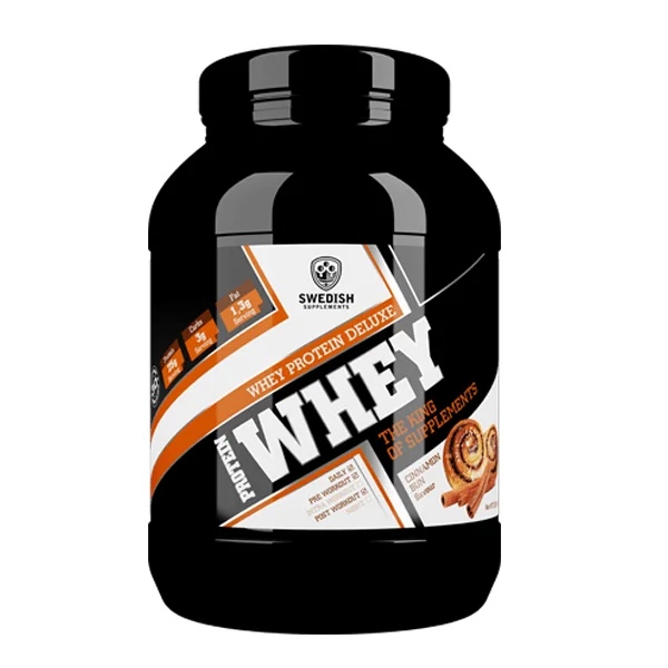 SWEDISH Supplements Whey Protein Deluxe 1000 g / 30 Doses