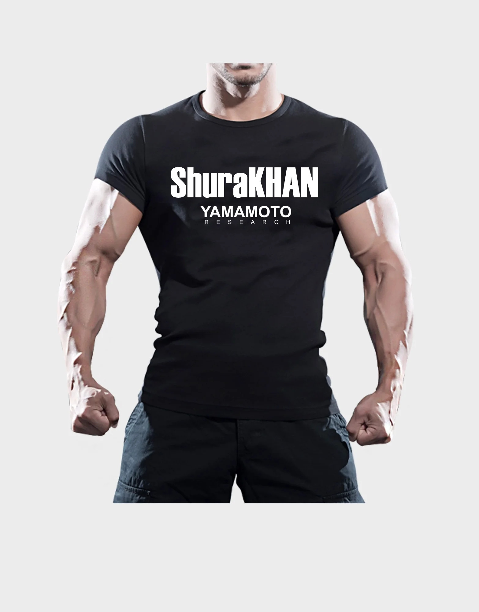Yamamoto Nutrition T-Shirt ShuraKHAN® Color: Black