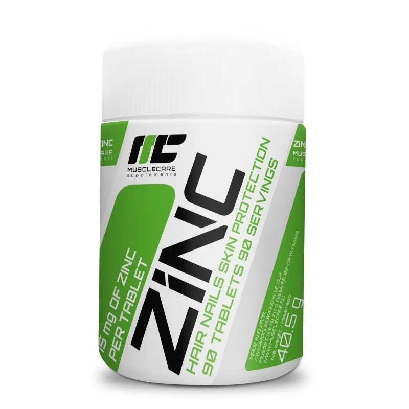 MuscleCare Supplements Zinc 90 tablets
