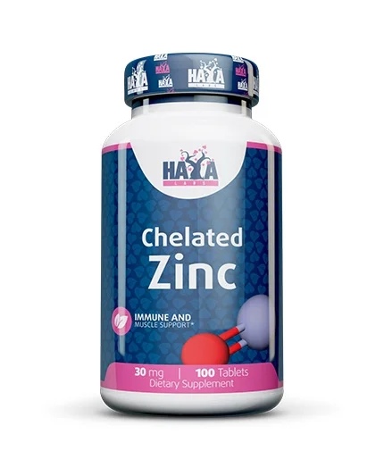 Haya Labs Zinc Bisglycinate 30 mg / 100 tablets