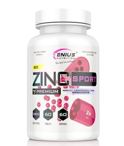 Genius Nutrition ZINC SPORT / 60 Tabs