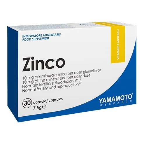 Yamamoto Natural Series Zinco 30 capsules / 30 doses