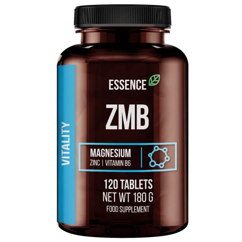 Essence Nutrition ZMA - Zinc & Magnesium + Vitamin B6 / 120 tabs