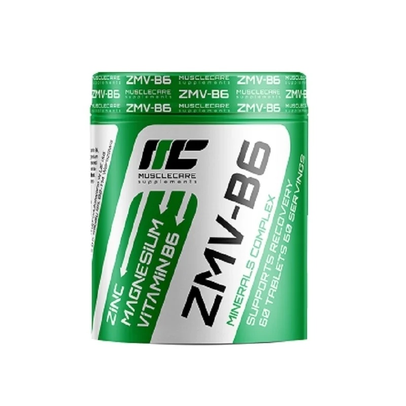 MuscleCare Supplements ZMV - B6 60 tablets